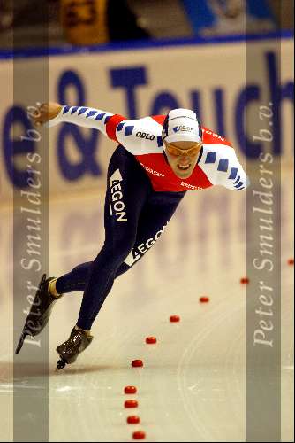 Heerenveen 22 december 2001
Skate  off wedstrijden voor Olympische spelen.
Carl Verheyen