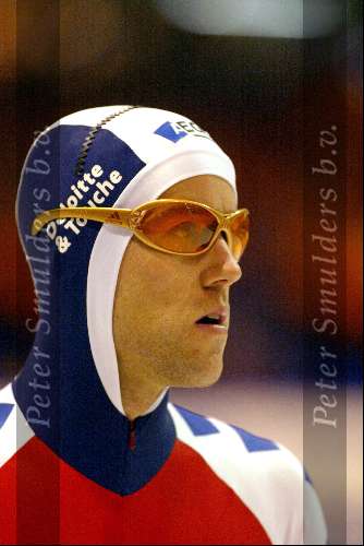 Heerenveen 22 december 2001
Skate  off wedstrijden voor Olympische spelen.
Carl Verheyen