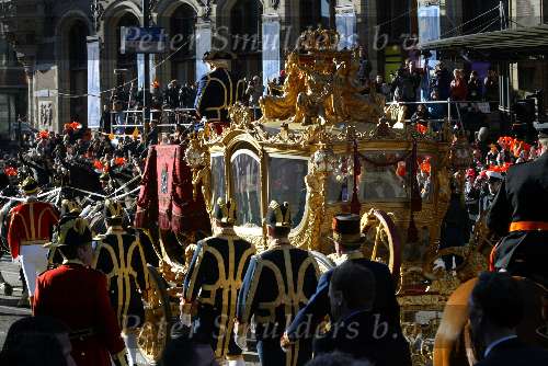 Amsterdam 2 februari 2002
Prins Willem Aleander en Maxima trouwen.
De Gouden koets