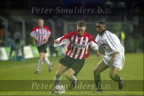 Eindhoven 26 januari 2002
PSV-NAC 3-1
Dennis Rommedahl en Kevin Bobson
