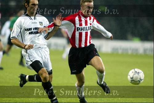 Eindhoven 26 januari 2002
PSV-NAC 3-1
Dennis Rommedahl