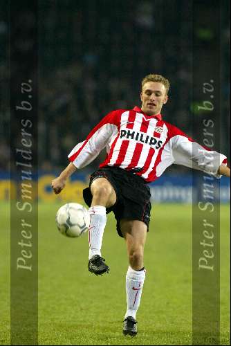 Eindhoven 30 januari 2002
PSV-Feyenoord voor de KNVB Beker
Dennis Rommedahl