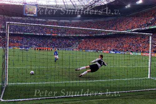 Amsterdam 29 juni 2000
Nederland-Italie 0-0 euro 2000
Edwin vd Sar tijdens penalties