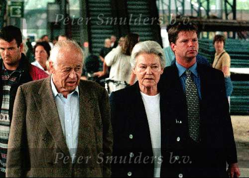 Freddy Heineken met zijn vrouw