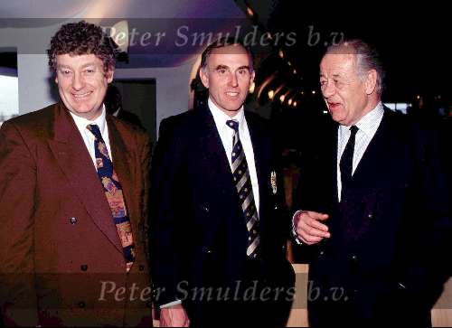 Amsterdam, 14 januari 1991
Freddy Heineken met Tonny Eyk en oud wielrenner joop Zoetemelk