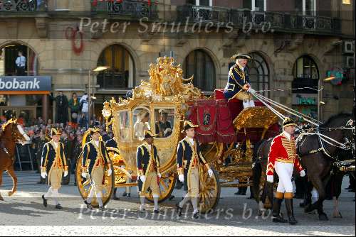 Amsterdam 2 februari 2002
Trouwen Prins Willem Alexander met Maxima
Gouden Koets