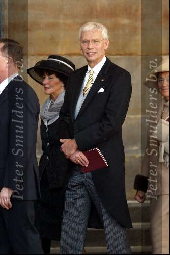 Amsterdam 2 februari 2002
Trouwen Prins Willem Alexander met Maxima
Hans v d Broek met vrouw