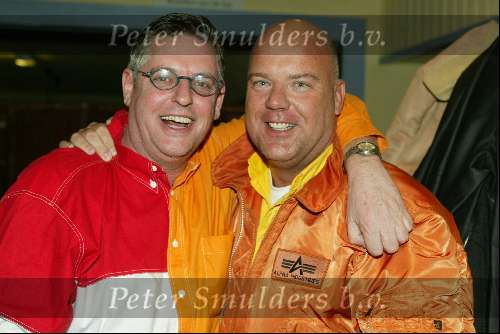 Zandvoort 15 februari 2002
Gaston Starreveld 40 jaar
Gaston met Hans v d Togt