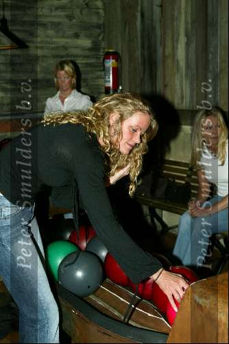 Rotterdam 28 februari 2002
Bowlen met Inge de Bruijn