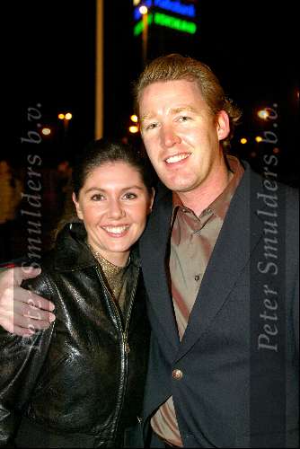 Amsterdam 14 februari 2002
Premiere Circus du Soleil bij Amsterdam Arena
Josefine v Asdonk met vriend