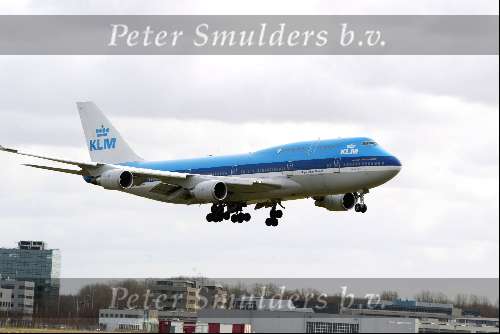 Amsterdam 24 februari 2002
KLM Vliegtuig 747  400