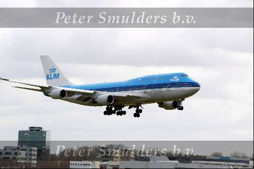 Amsterdam 24 februari 2002
KLM Vliegtuig 747  400