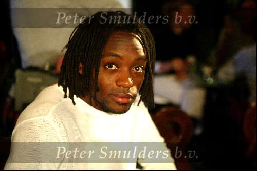 Amsterdam 25 februari 2002
Opnames Studio sport in cafe Cobra.
kiki Musampa