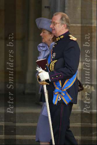 Amsterdam 2 februari 2002
Trouwen Prins Willem Alexander met Maxima
Koning Albert en Koningin Paola van Belgie