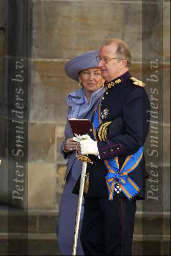 Amsterdam 2 februari 2002
Trouwen Prins Willem Alexander met Maxima
Koning Albert en Koningin Paola van Belgie