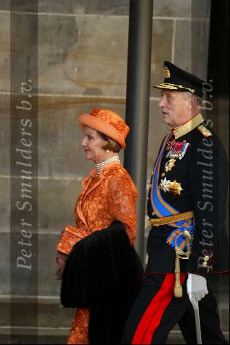 Amsterdam 2 februari 2002
Trouwen Prins Willem Alexander met Maxima
Koning Harald van Noorwegen