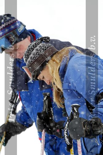 Sankt Moritz 6 februari 2002
Prins Willem Alexander en Prinses Maxima op huwelijksreis.