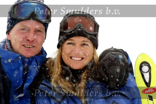 Sankt Moritz 6 februari 2002
Prins Willem Alexander en Prinses Maxima op huwelijksreis.