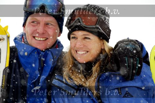 Sankt Moritz 6 februari 2002
Prins Willem Alexander en Prinses Maxima op huwelijksreis.