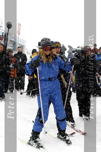 Sankt Moritz 6 februari 2002
Prins Willem Alexander en Prinses Maxima op huwelijksreis.