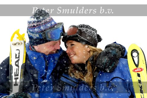 Sankt Moritz 6 februari 2002
Prins Willem Alexander en Prinses Maxima op huwelijksreis.
