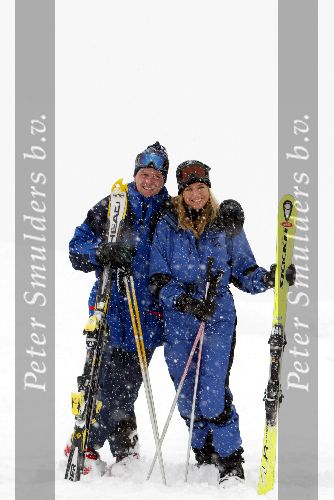 Sankt Moritz 6 februari 2002
Prins Willem Alexander en Prinses Maxima op huwelijksreis.