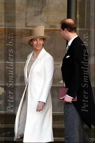 Amsterdam 2 februari 2002
Trouwen Prins Willem Alexander met Maxima
Prins Edward en Prinses Sophie