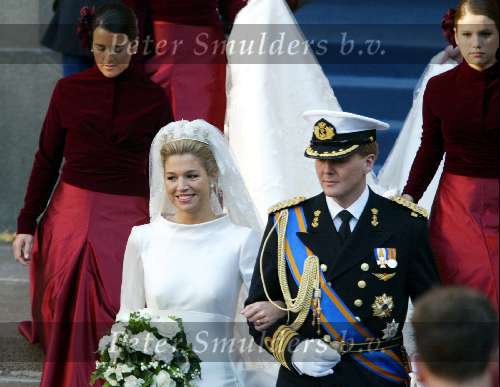Amsterdam 2 februari 2002
Trouwen Prins Willem Alexander met Prinses Maxima