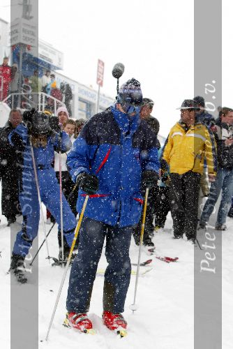 Sankt Moritz 6 februari 2002
Prins Willem Alexander en Prinses Maxima op huwelijksreis.