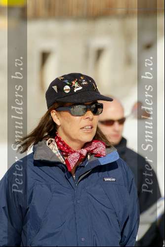 Zurs 17 februari 2002
Prinses Caroline v Monaco met baby en Prins Ernst van Hannover op ski\\\'s