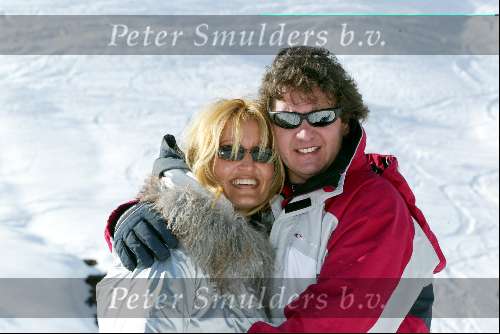 Zurs 17 februari 2002
Rene Froger en Natasja Froger