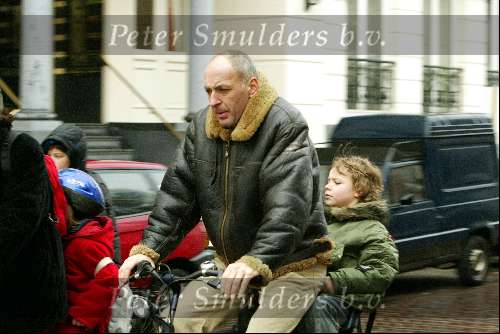 Amsterdam 5 februari 2003
Alfred v d Heuvel met zijn zoontje