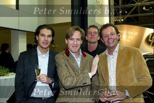 Amsterdam 6 februari 2003
AUTO RAI 2003
Chris Luken metvriend en Jort Kelder