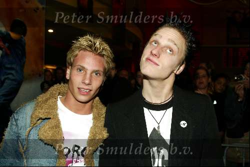 Amsterdam 13  februari 2003
Premiere ~Jackass in Pathe de Munt. 
Di-rect
