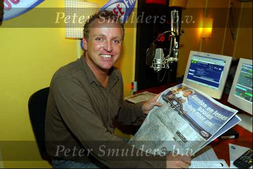 Naarden 3 januari 2003
Gordon 1e aflevering bij radio Noordzee