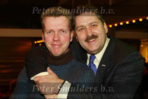 Amsterdam 10 februari 2003
Premiere Home in de meervaart
Henk Krol met vriend