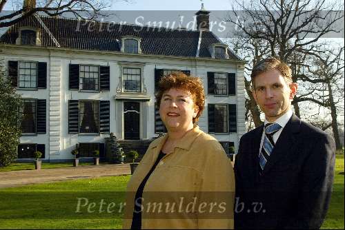 Velsen 10 februari 2003
Butler Herman (Pim Fortuyn) op de butlerschool