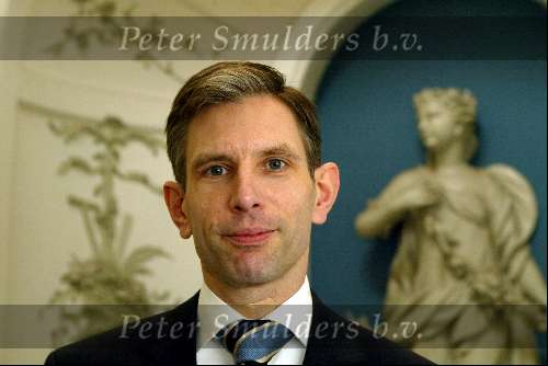 Velsen 10 februari 2003
Butler Herman (Pim Fortuyn) op de butlerschool