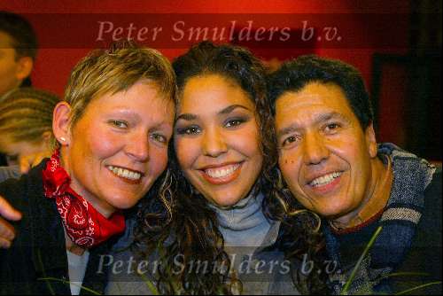 Hilversum 1 februari 2003
Hind Idols met ouders