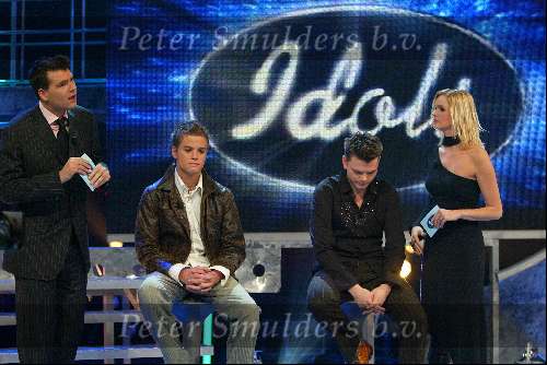 Hilversum 1 februari 2003
Bas Idols en Jim Idols Tooske v Breughem en Reinout Oerlemans