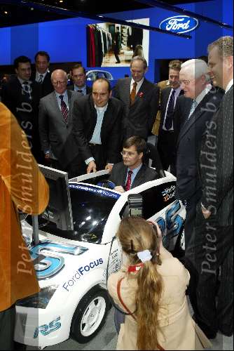 Amsterdam 6 februari 2003
AUTO RAI 2003
Jan Peter Balkenende 
Huub v d Coolwijk