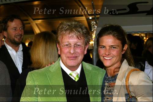 Amsterdam 6 februari 2003
AUTO RAI 2003
Jan des Bouvrie en  vrouw Herman Heinsbroek