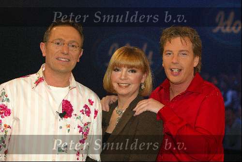Hilversum 1 februari 2003
Idols opnames met Edwin Jansen Jerney Kaagman en Eric v Thijn