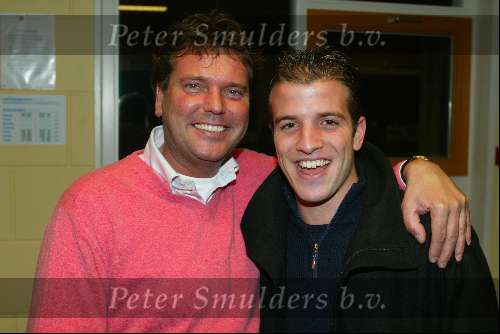 Volendam 29 januari 2003
Johan Westermeijer met Rafael v d Vaart