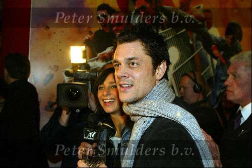 Amsterdam 13  februari 2003
Premiere ~Jackass in Pathe de Munt. 
Johnny Knoxville