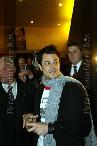 Amsterdam 13  februari 2003
Premiere ~Jackass in Pathe de Munt.
Johnny Knoxville