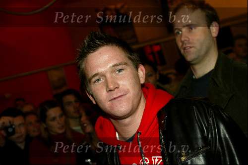 Amsterdam 13  februari 2003
Premiere ~Jackass in Pathe de Munt. 
Johnny de Mol