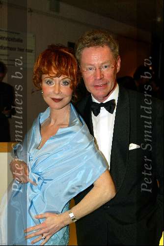 Den Bosch 12 februari 2003
Premiere Chicago den Bosch
Marijke Helwegen met man