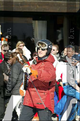 Zurs 23 februari 2003
Michael Schumacher skiend en samen met Norbert Haug
Wintersport