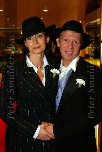 Den Bosch 12 februari 2003
Premiere Chicago den Bosch
Pia Douwes met vriend Paul